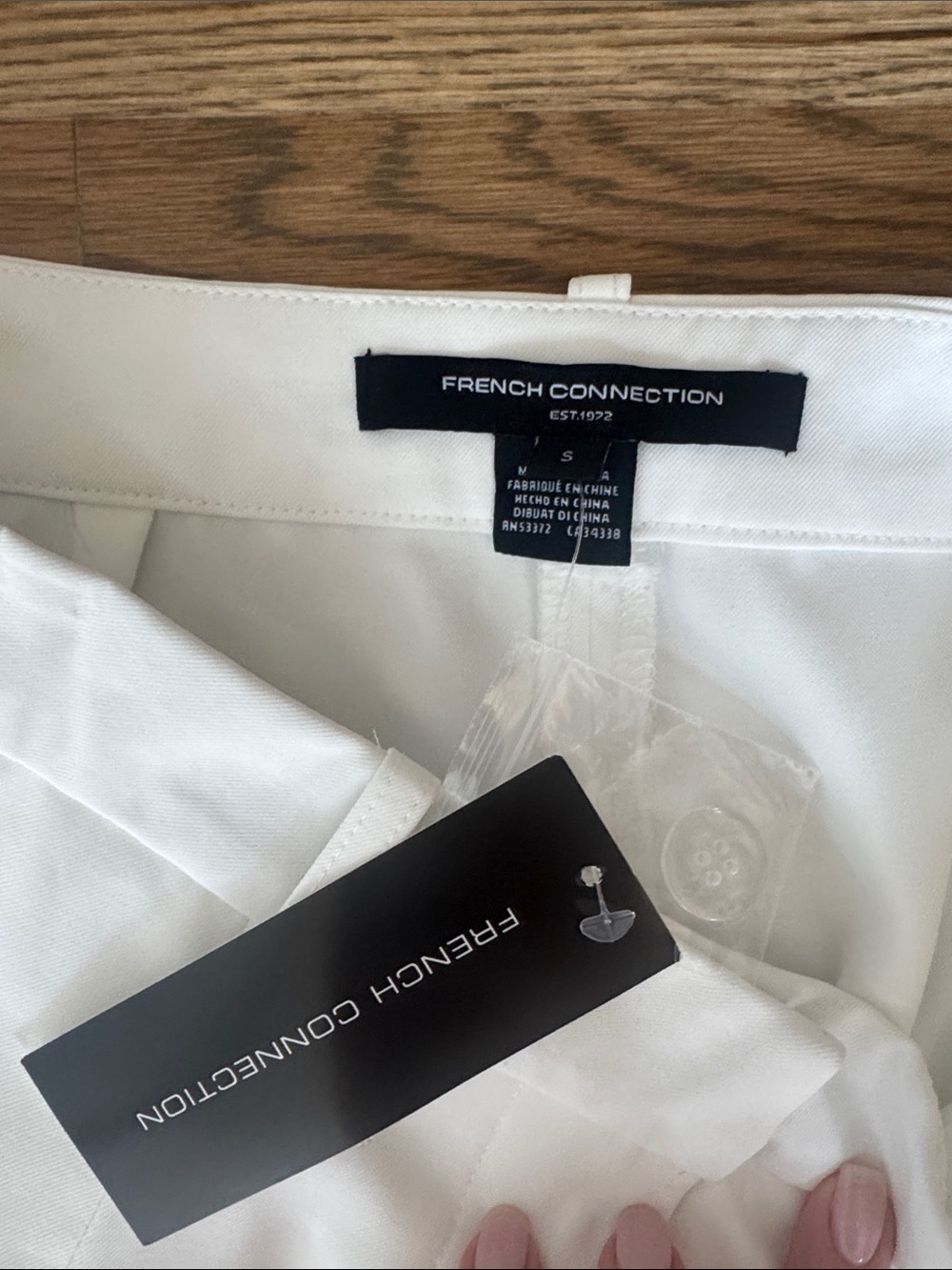 French Connection Stripe Side Pants size S - Picture 7 of 11